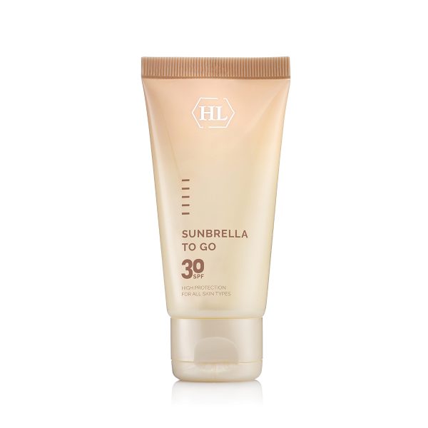 Sunbrella SPF 30 sunscreen to-go squeeze tube, cream-beige