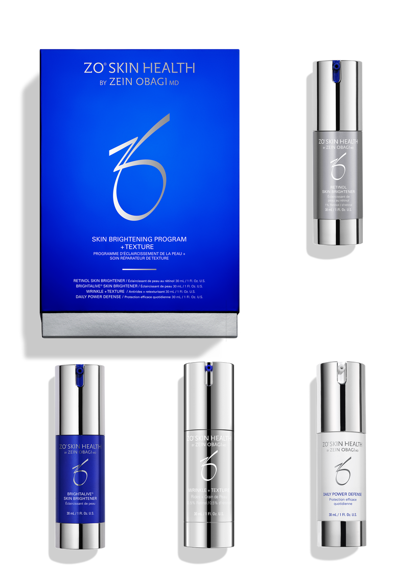 Skin Brightening Program + Texture Kit