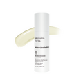 Mesoestetic Skinretin 0.3% cream bottle with pale yellow cream smear