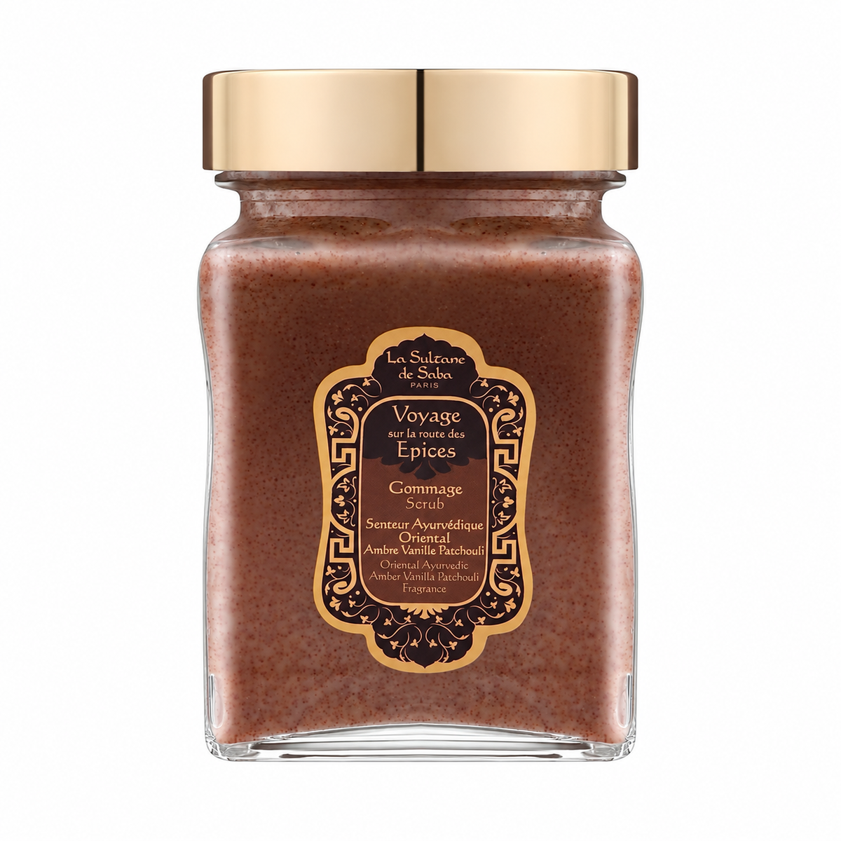 La Sultane de Saba Body Scrub Ayurvedic Amber Vanilla Patchouli