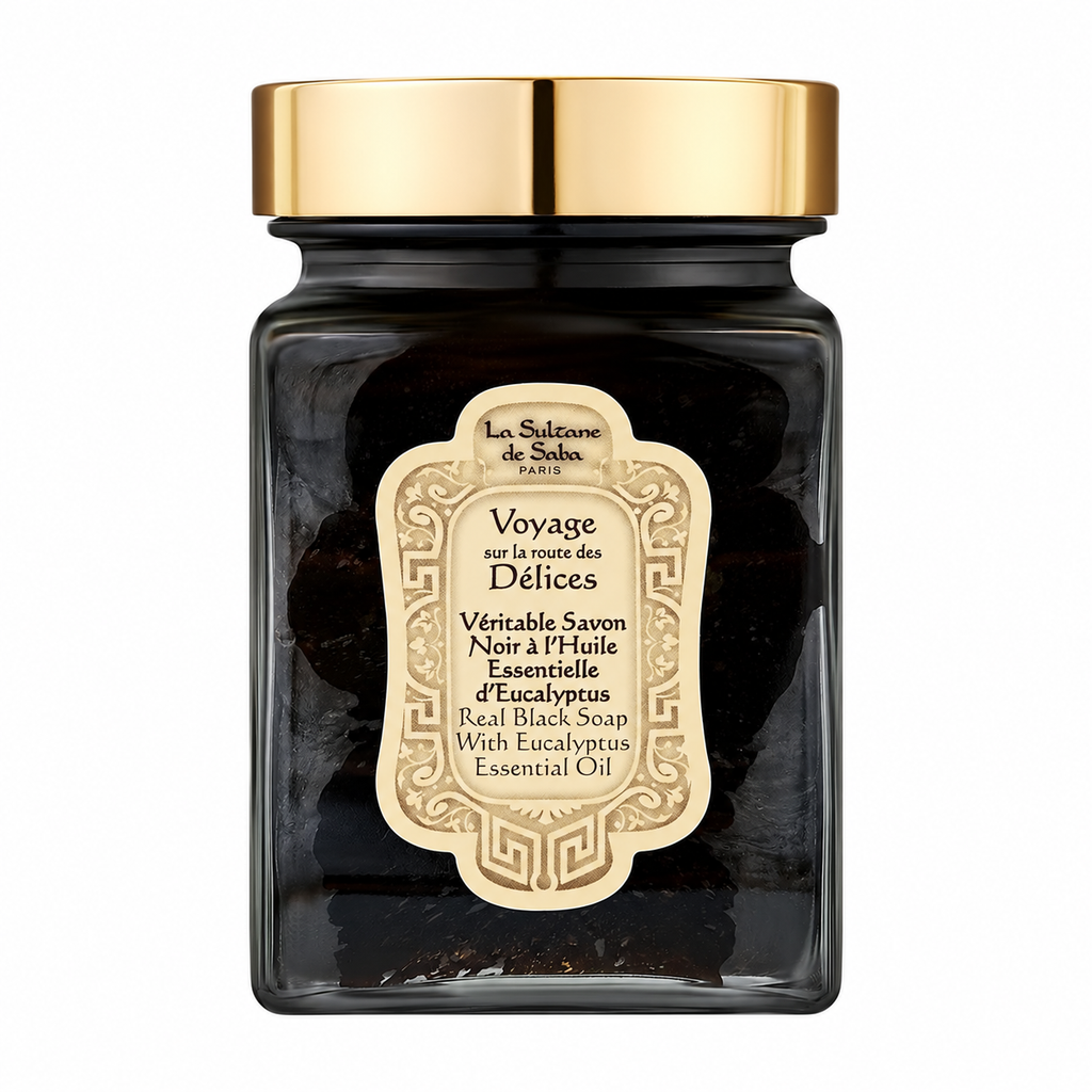 La Sultane de Saba Real Black Soap Eucalyptus
