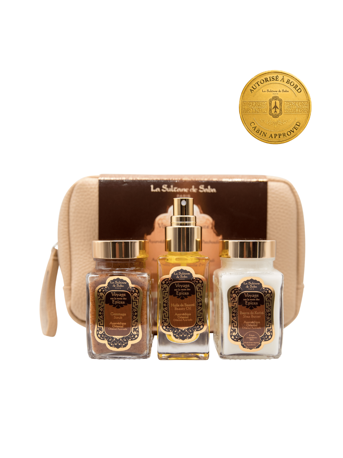 La Sultane de Saba Ayurvedic Body Care Pouch
